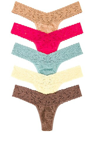 Hanky Panky Five Low Rise Thongs in Classics from Revolve.com | Revolve Clothing (Global)
