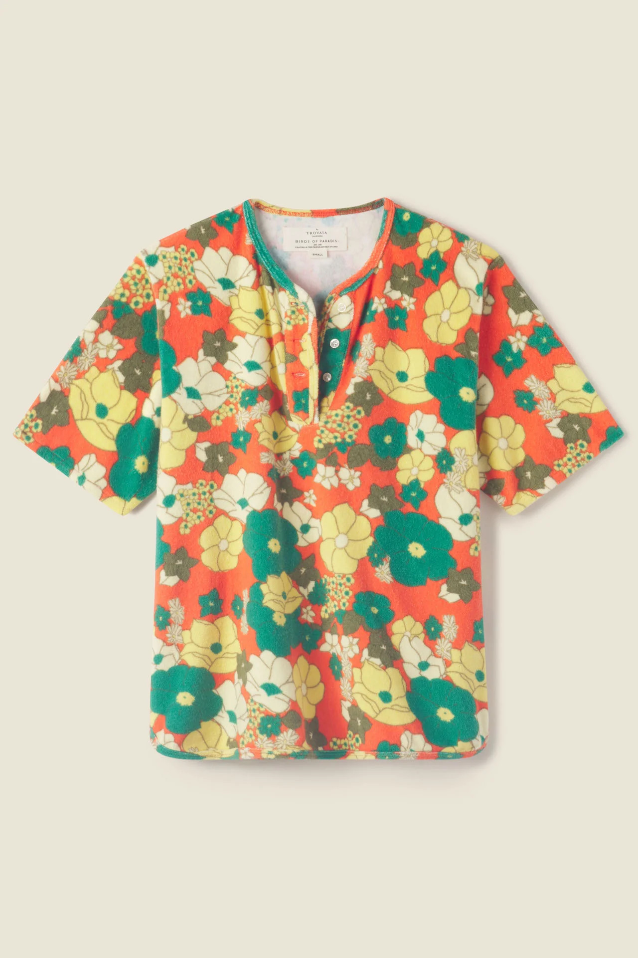 Billie Shirt Las Palmas Floral | TROVATA