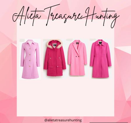 Pretty in pink coats for winter! 💖

#LTKfindsunder50 #LTKworkwear #LTKstyletip