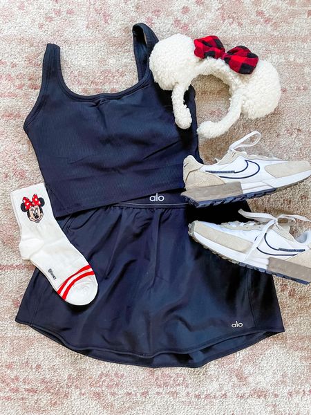 Disney outfit! Alo yoga skort, tank, disney socks, sherpa mickey ears and nike waffle sneakers


#LTKtravel #LTKstyletip #LTKunder100