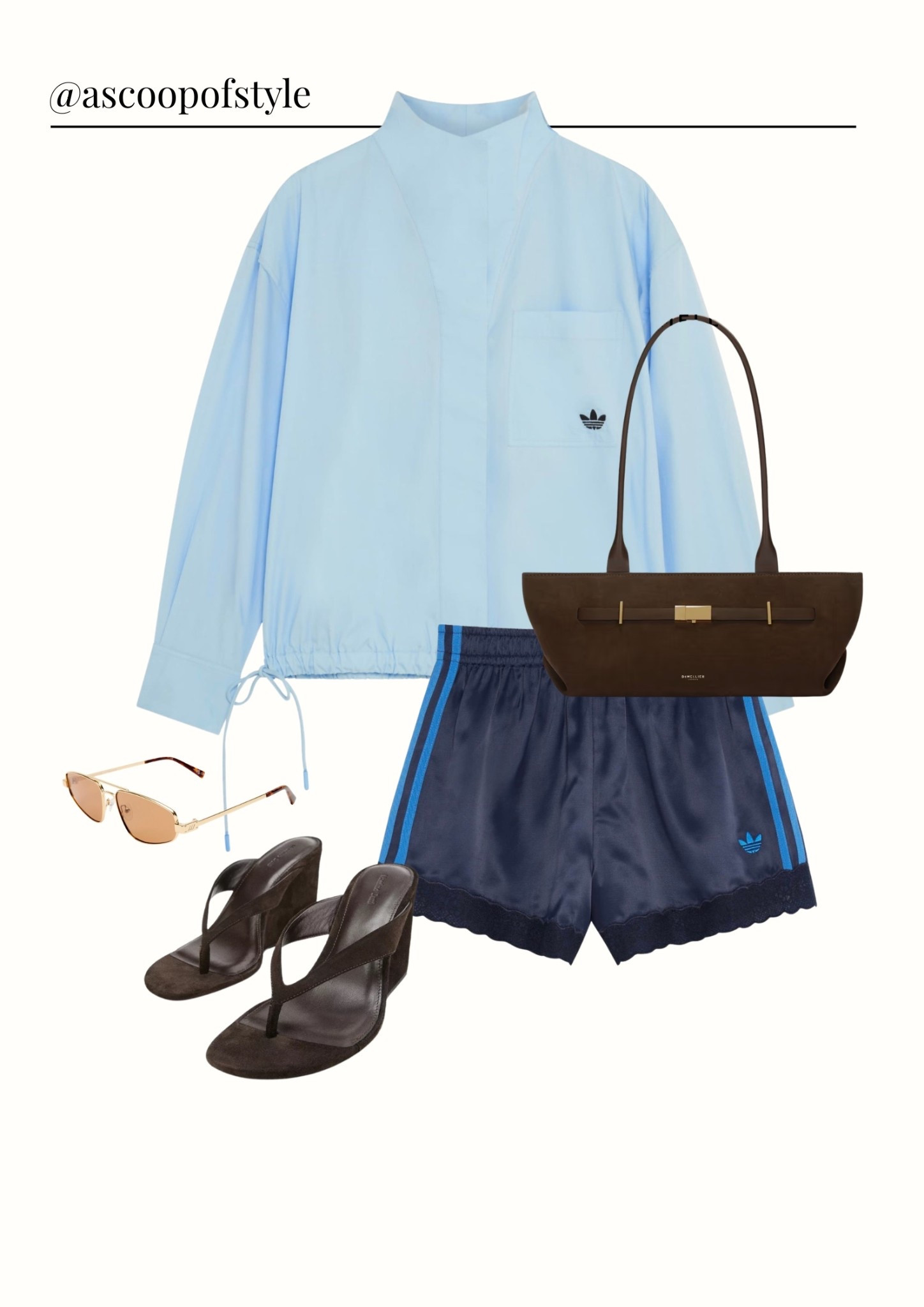 The Adidas x ASOS collection is full of statement piece including this gorgeous baby blue windbreaker jacket. Pair it with satin to softened the look and suede to elevate your style ! #asos #adidas #adidasjacket #effortlesslychic

#LTKspring #LTKeurope #LTKstyletip