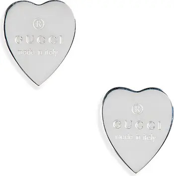 Trademark Heart Sterling Silver Stud Earrings | Nordstrom