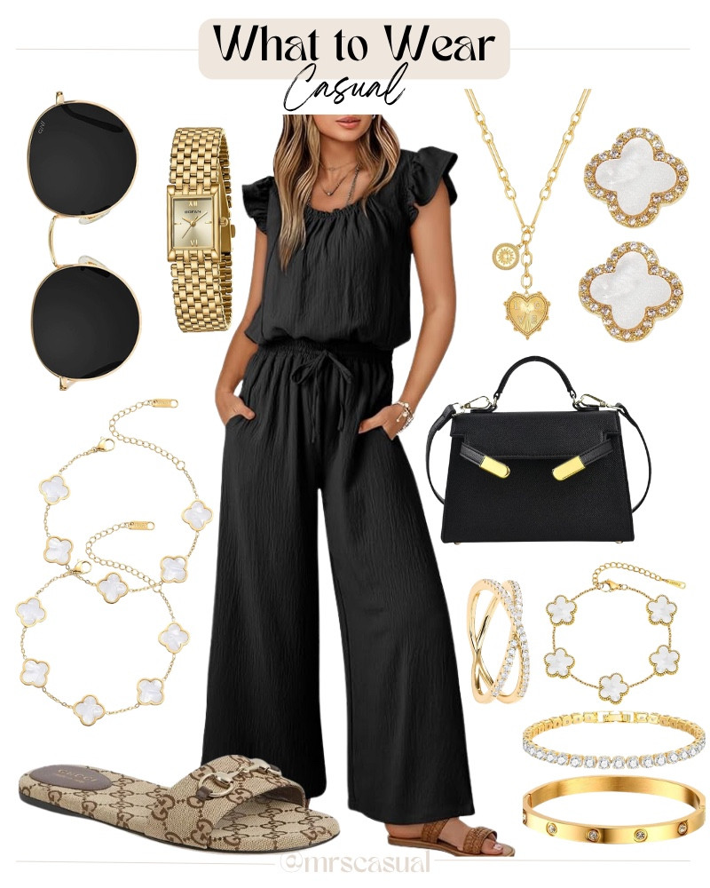 Easy, chic, throw on and go 🖤 This set looks expensive but feels like pajamas 🙌 🔗⬇️

#LTKootd #LTKSeasonal #LTKOver40