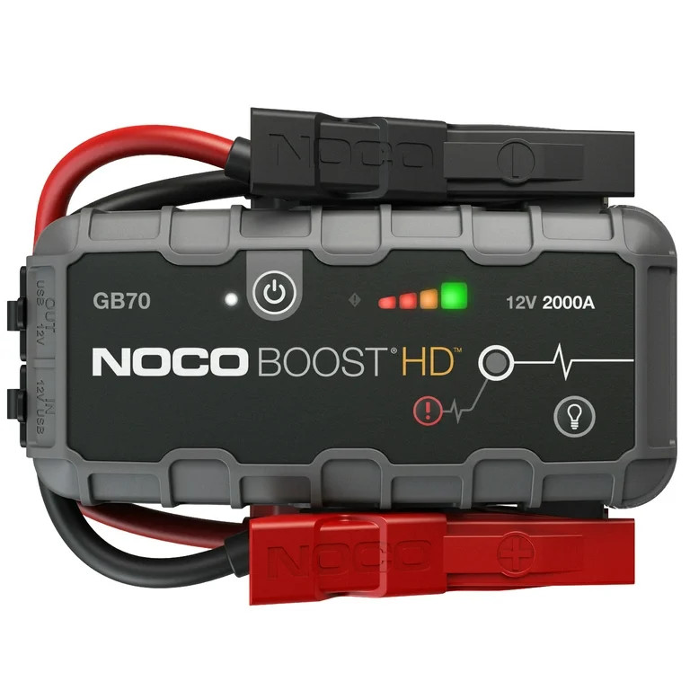 NOCO Boost HD GB70 2000A 12V UltraSafe Portable Lithium Jump Starter | Walmart (US)