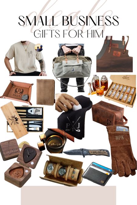 Small business Saturday gifts for him 

#LTKGiftGuide #LTKHoliday #LTKCyberWeek