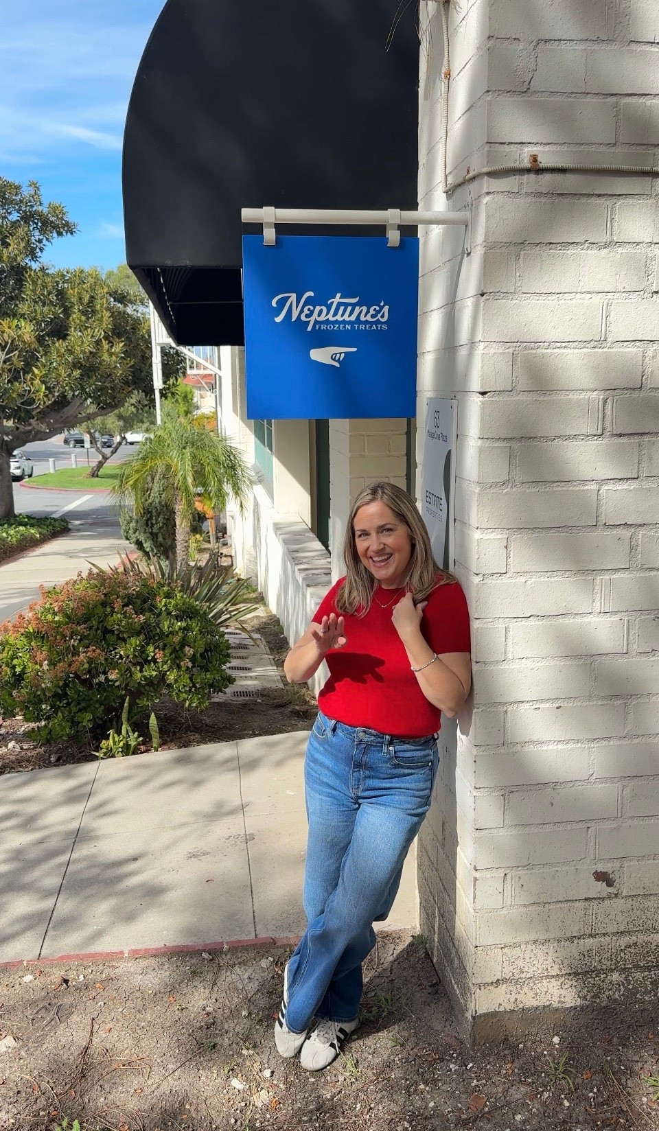 A pop of red is always a great option to make your look stand out. This $50 cashmere sweater is perfect all year round. It also comes in lots of other colors. ￼

#LTKOver40 #LTKSeasonal #LTKootd