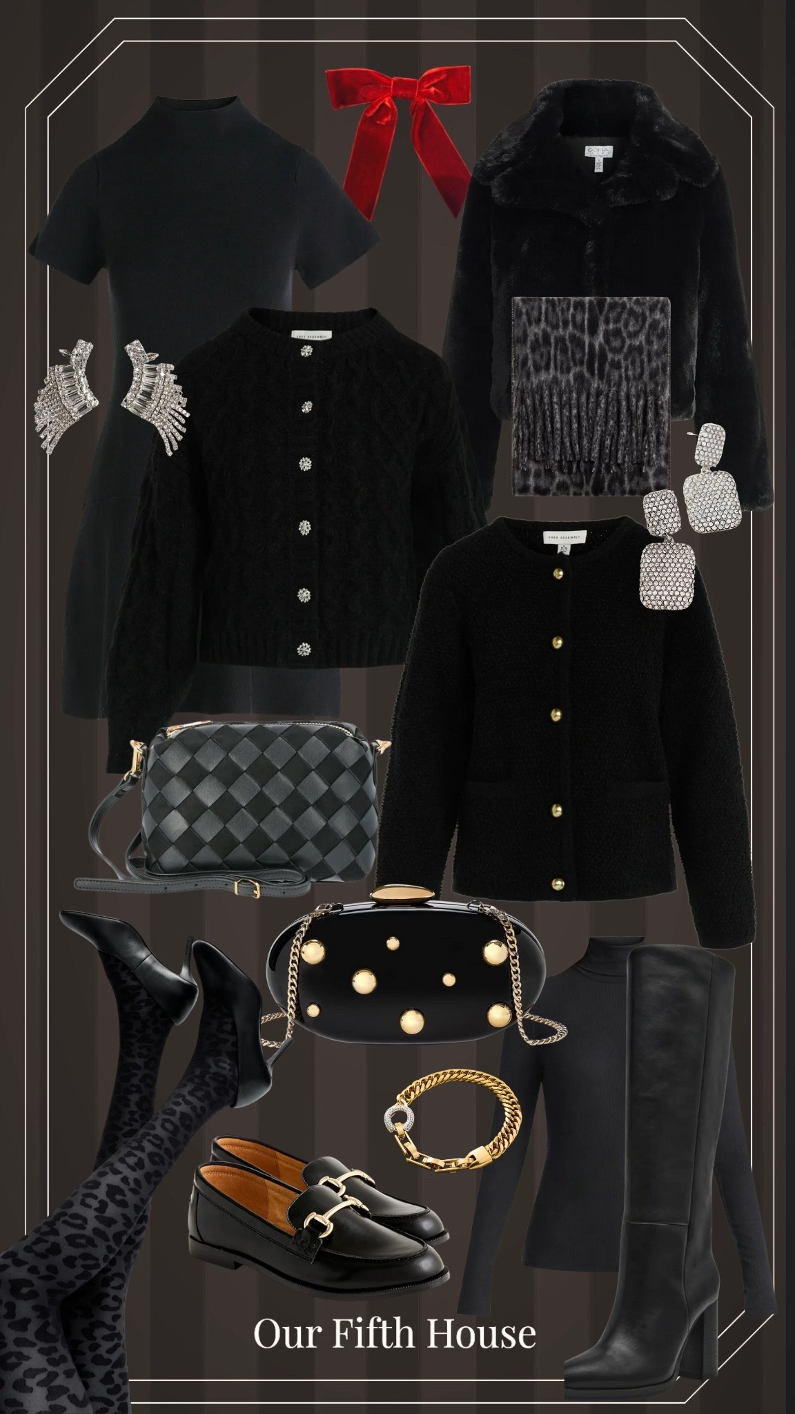 Always in my black era 🖤🌲✨

#LTKGiftGuide #LTKOver40 #LTKHoliday