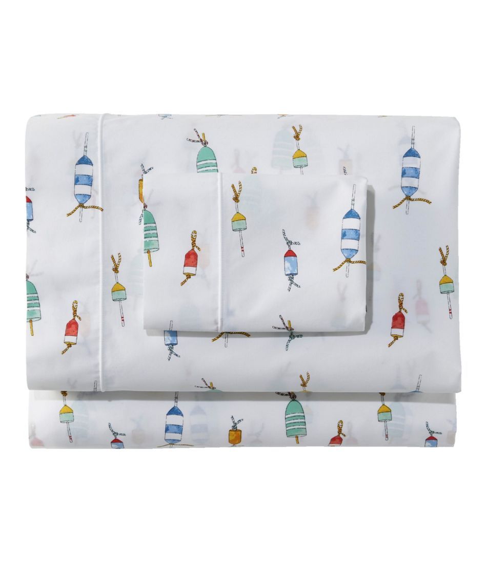 Sara Fitz™ Buoy Percale Sheet Collection | L.L. Bean