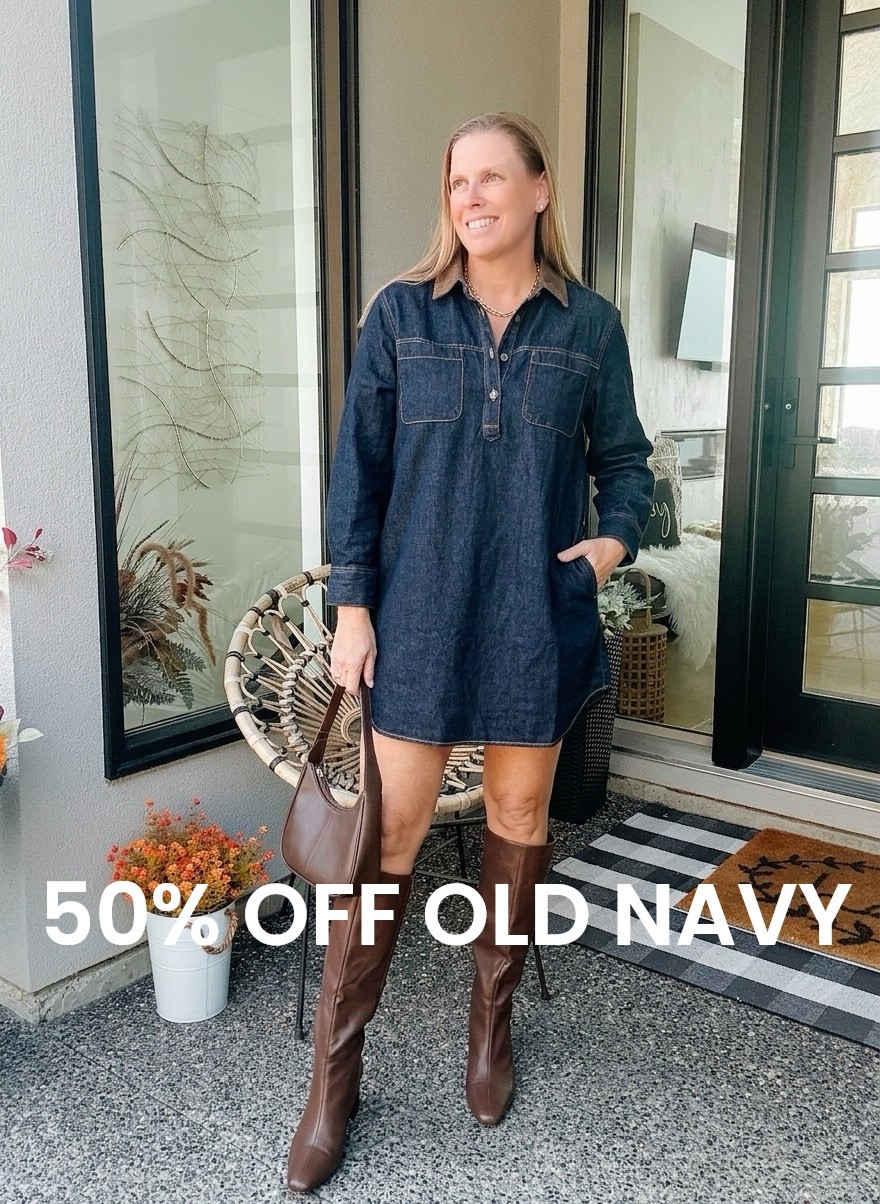 OLD NAVY LABOUR DAY SALE
50% OFF

One of the best sales of the year! Good time to stock up on stuff for fall.

Fall outfit, old navy , Labour Day sale, fall style, elevated casual,

#LTKfall #LTKsale #LTKover50style