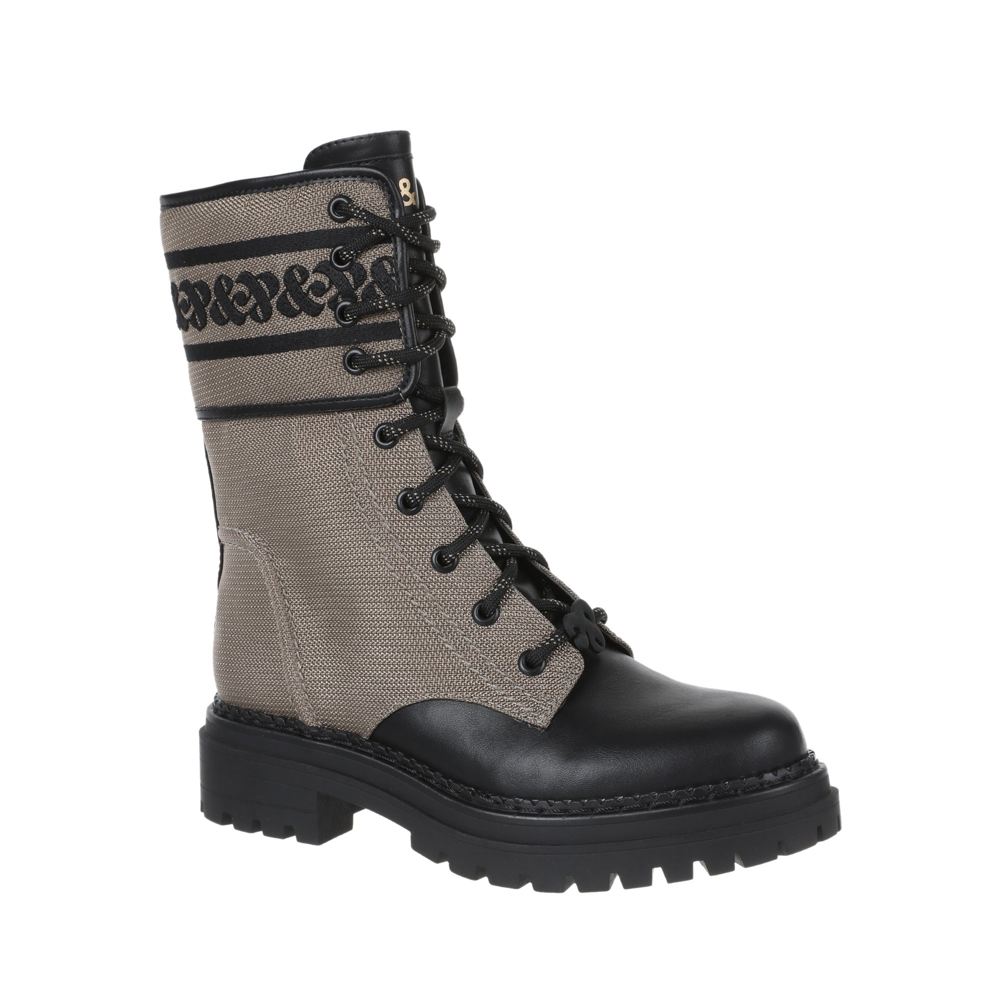 Sam & Libby Women's Stella Embroidered Combat Boot | Walmart (US)