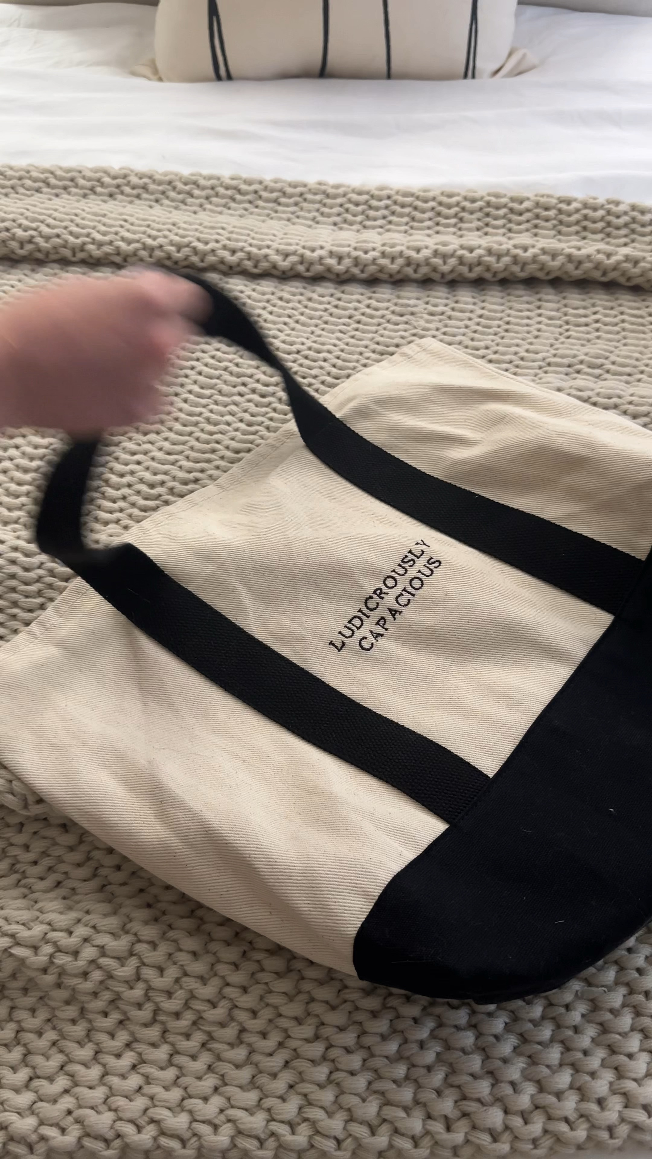 Ludicrously capacious bag 🩷