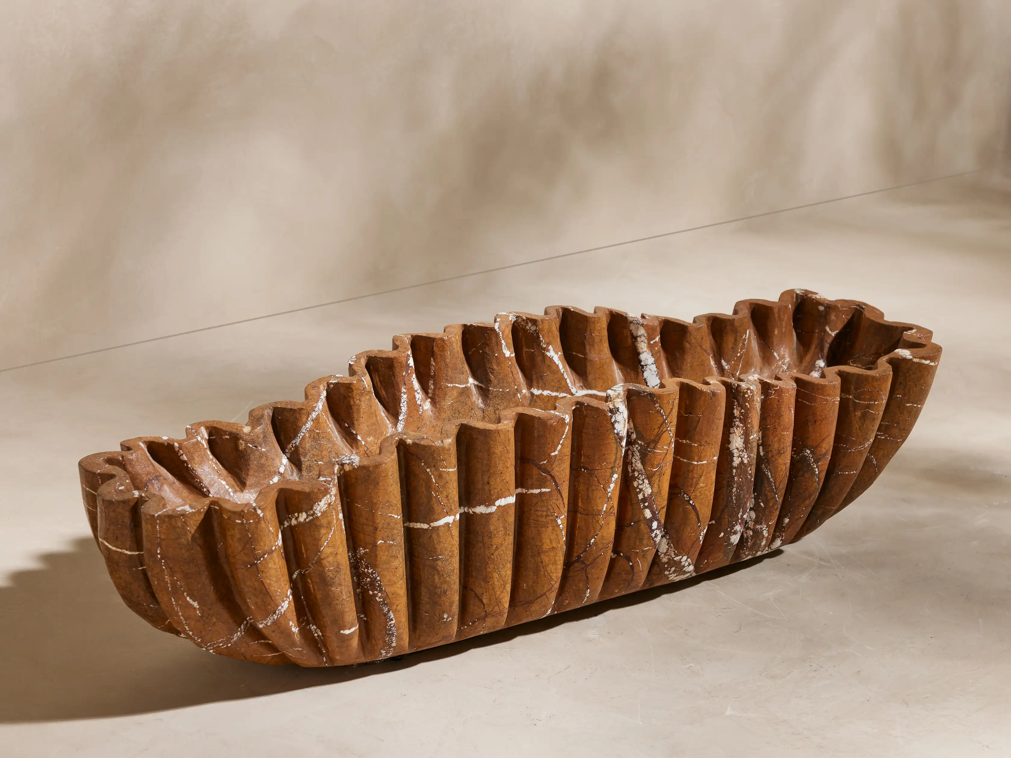 Edel Ruffle Centerpiece Bowl | Arhaus