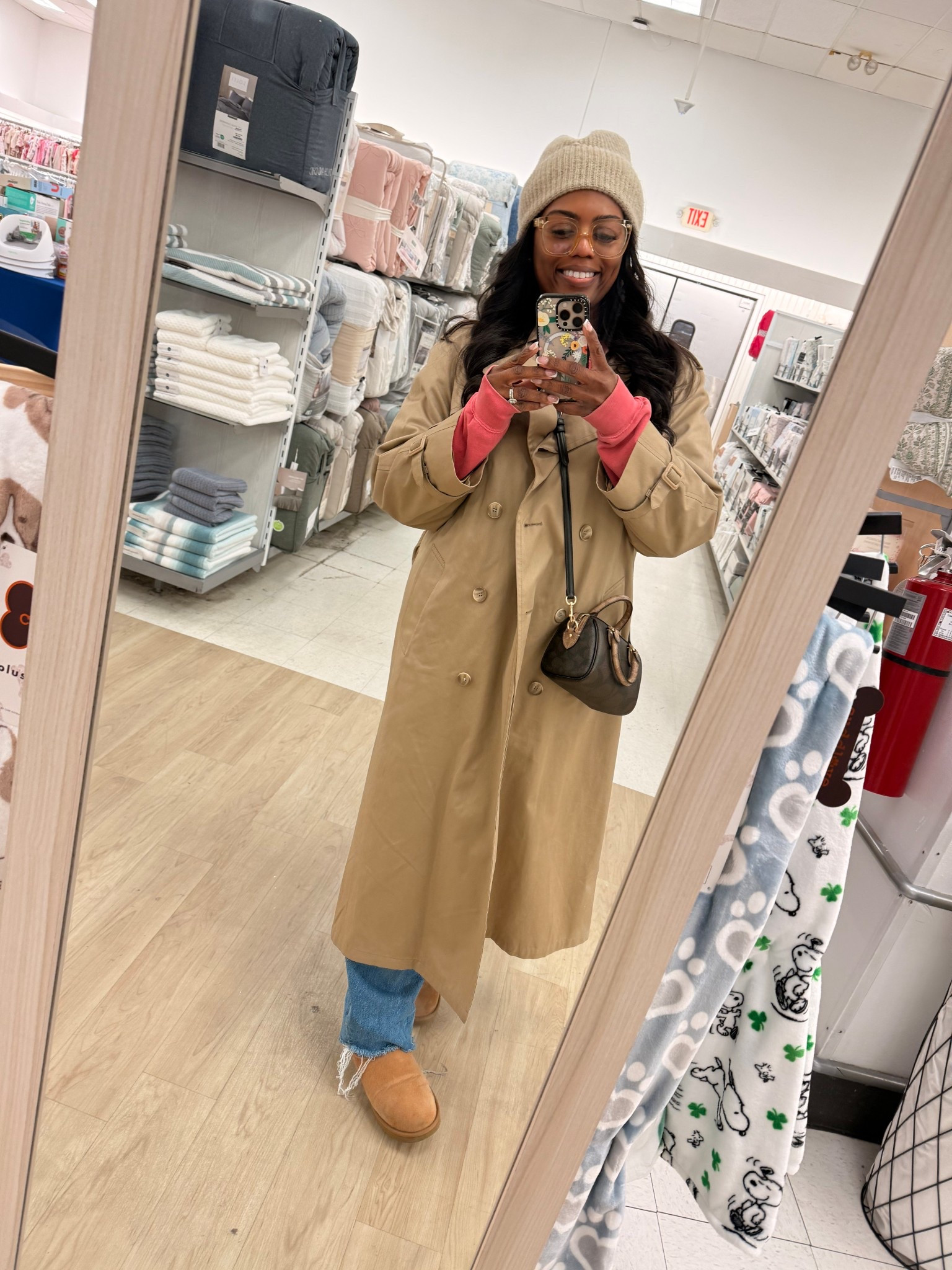 Cold Weather essentials! This London Fog lined trench coat is a go to even in the coldest of temps!! 

#LTKootd #LTKMidsize #LTKgrwm