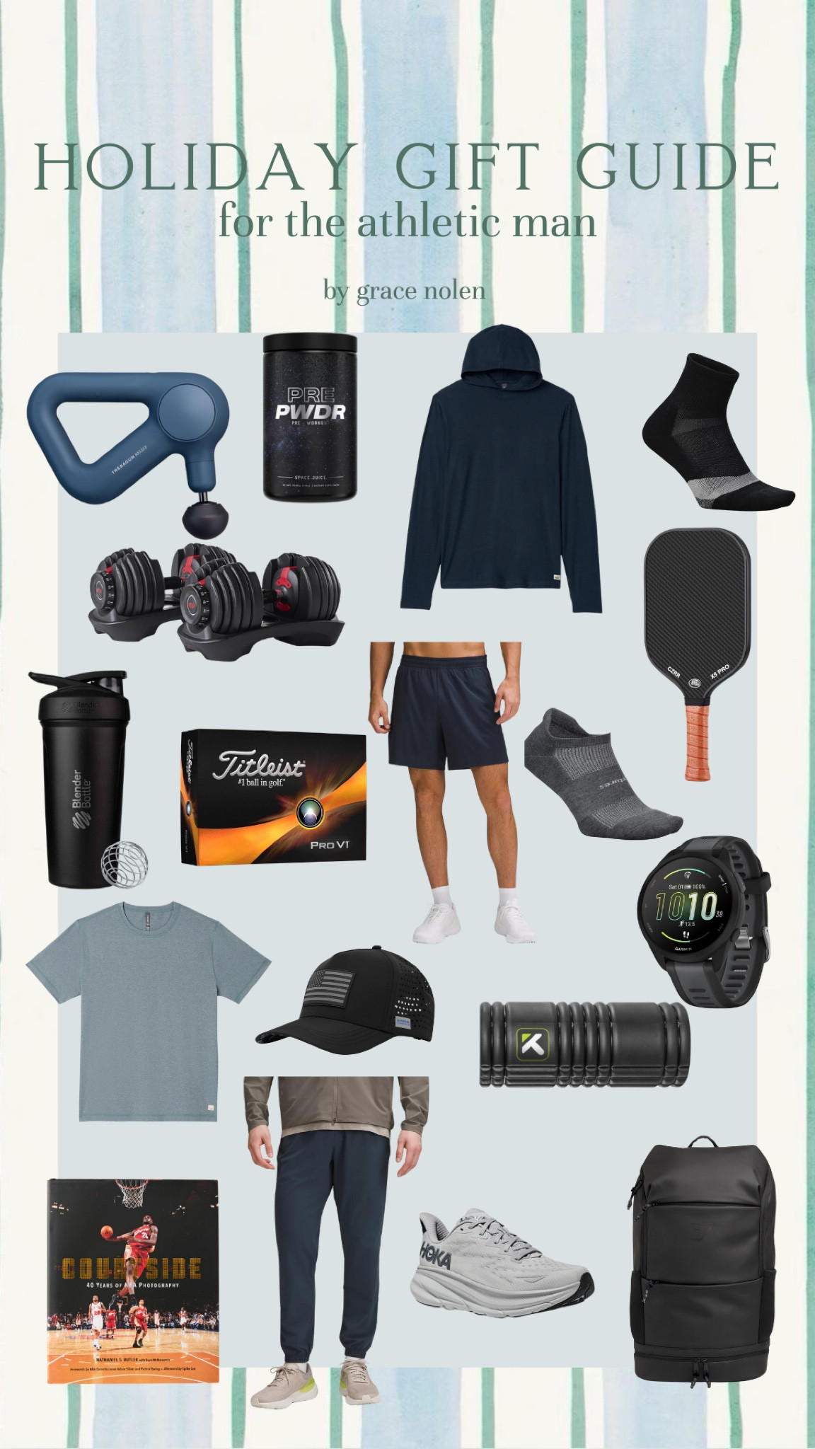 gift guide for the athletic man in your life! perfect for your husband, boyfriend, brother, or dad! 

#LTKMens #LTKActive #LTKGiftGuide