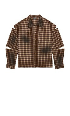 MADFRENZY Air Shirt in Brown from Revolve.com | Revolve Clothing (Global)