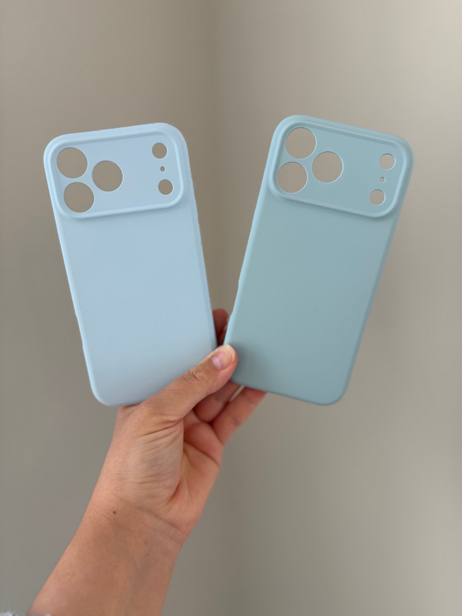 iPhone 17 Pro Max case in light blue (left) and baby blue (right)!

#LTKGiftGuide #LTKFamily #LTKFindsUnder50
