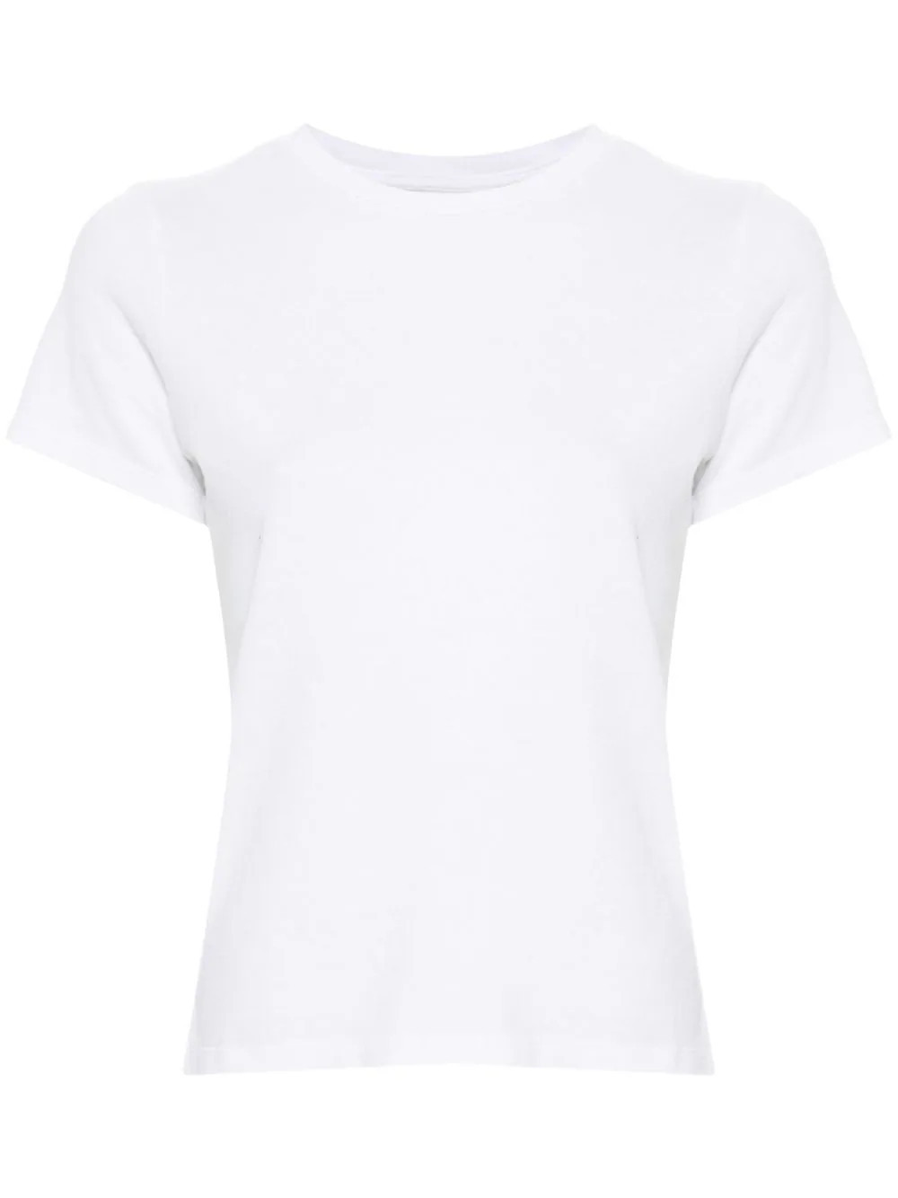 KHAITE crew-neck cotton T-shirt - White | Farfetch Global