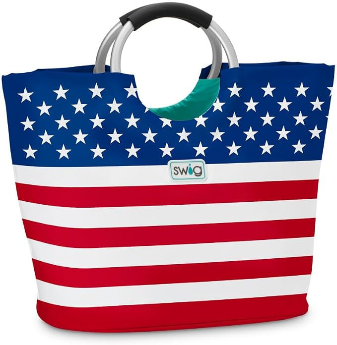 Swig Life Loopi Tote Bag, Large, Lightweight, Waterproof Beach and Utility Bag | Amazon (US)