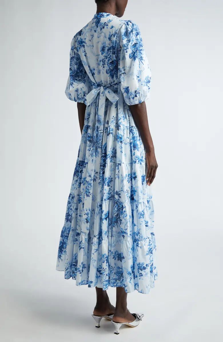 Erdem Floral Print Tiered Dress | Nordstrom | Nordstrom