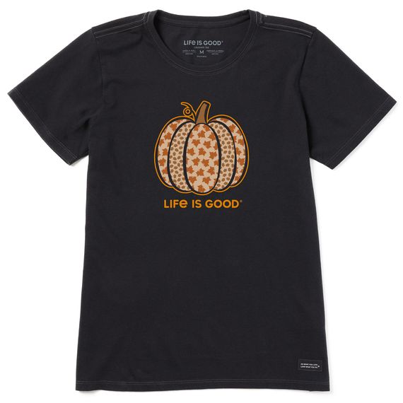 Women's Fall Pattern Pumpkin Crusher Tee | Life is good