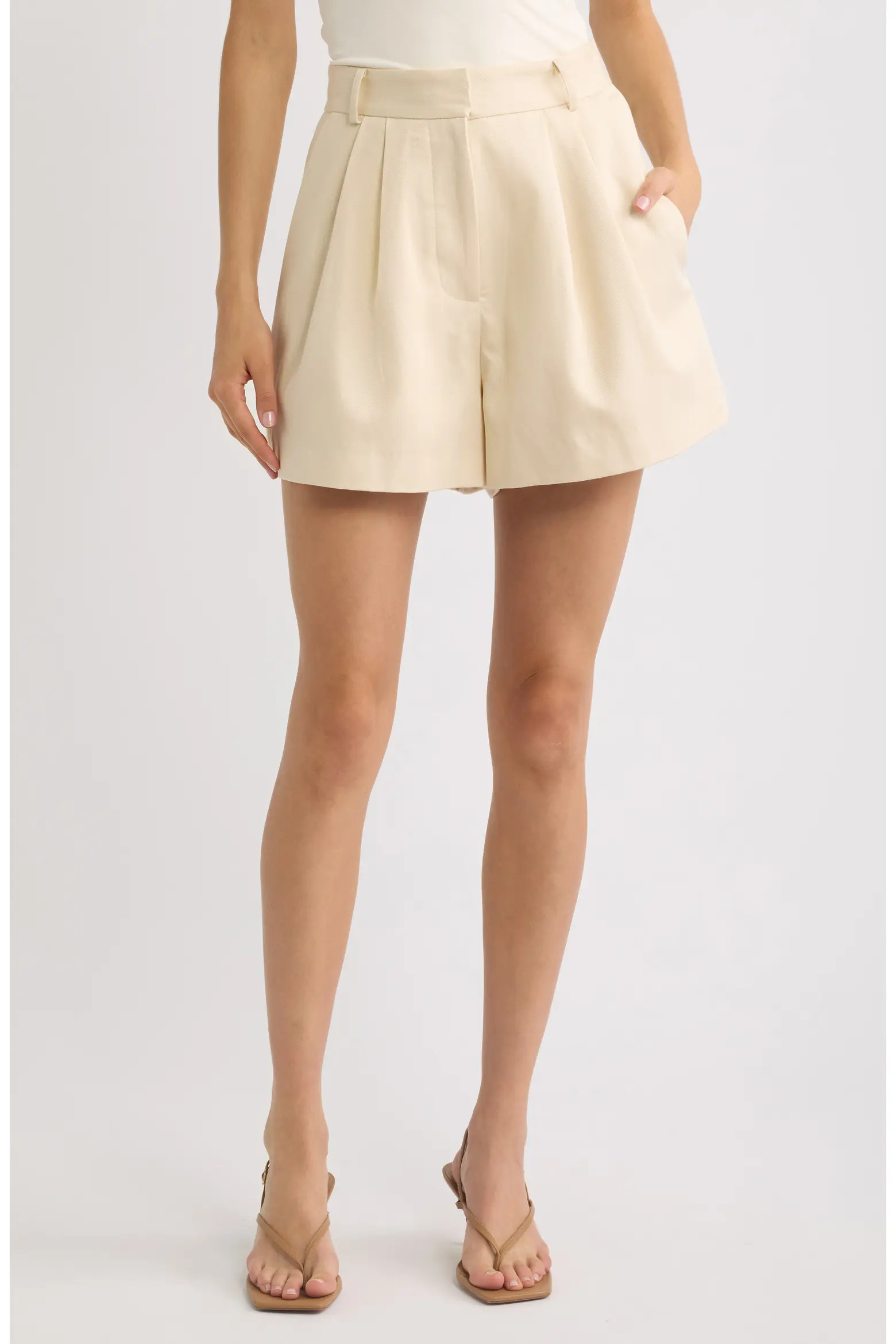Odd Muse Pleated High Waist Shorts (Women) | Nordstrom | Nordstrom
