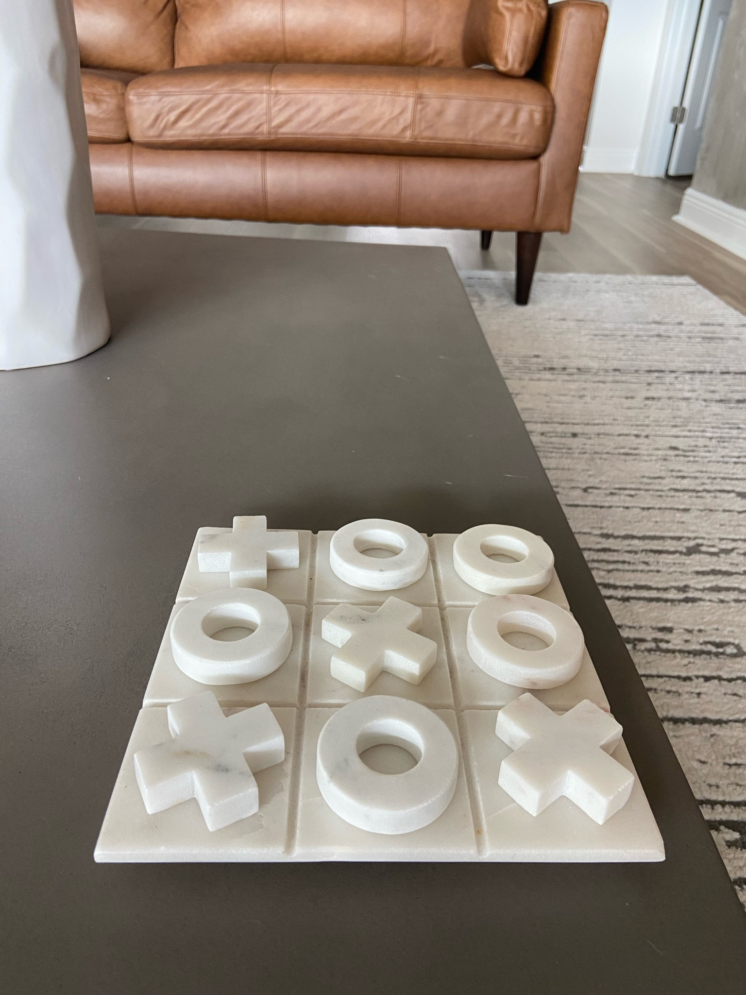 Gaia 81" Leather Sofa curated on LTK