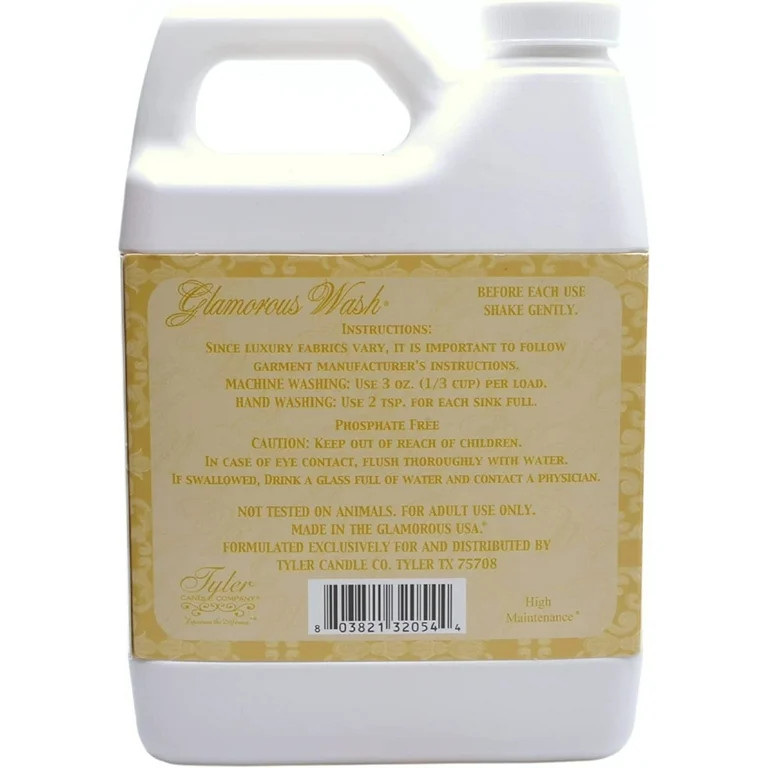 Tyler Candle High Maintenance Glamorous Wash Laundry Liquid Detergent, 12 Loads, 32 fl oz | Walmart (US)
