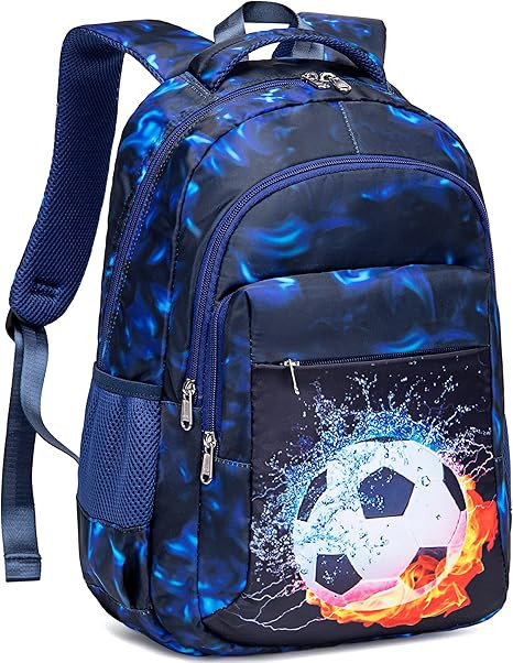 LEDAOU School Backpack Teen Kids Boys Girls Backpacks Teens Bookbag Casual Daypack School Bag | Amazon (US)