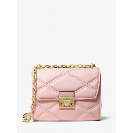 Michael Kors 35S2GNRL2U Serena Medium Flap Shoulder Bag In Powder Blush | Walmart (US)