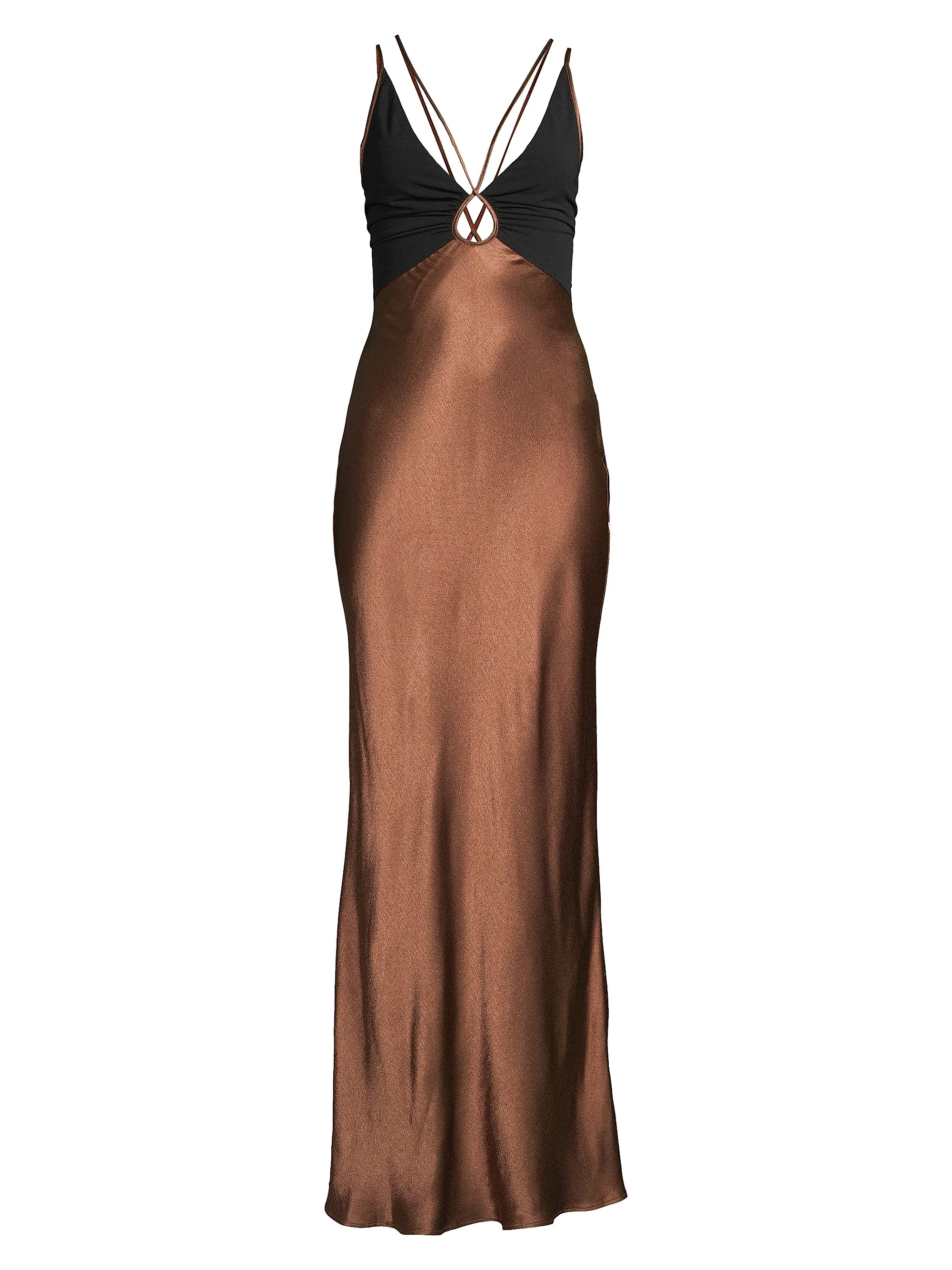 Kehlani V Cut-Out Maxi Dress | Saks Fifth Avenue