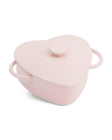 Large Sparkle Heart Casserole Dish | TJ Maxx