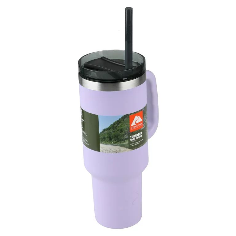 Ozark Trail 40 oz Vacuum Insulated Stainless Steel Tumbler Purple | Walmart (US)