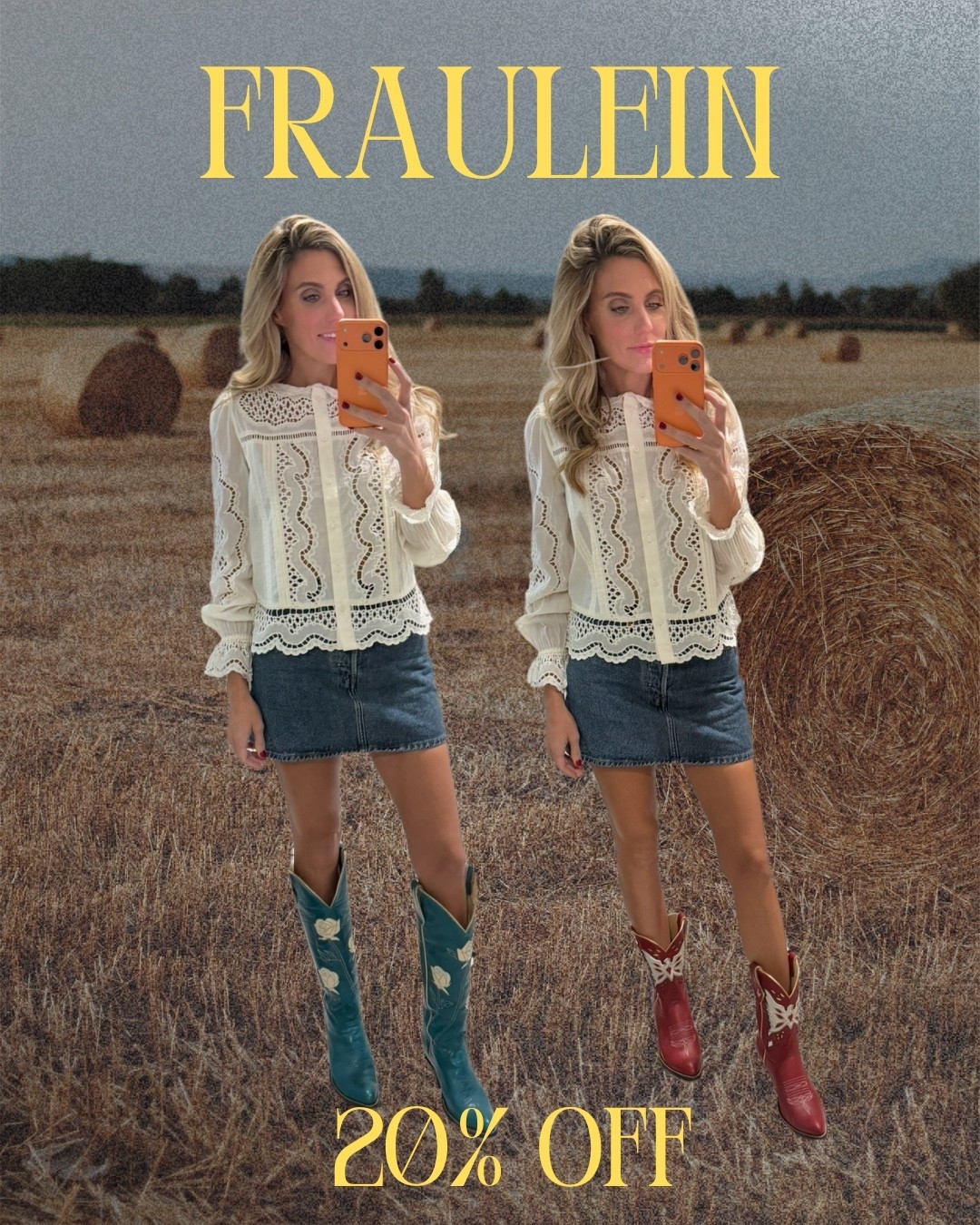 Love my Fraulein boots! #frauleinboots #cowgirlboots #westerstyle #kemosabe

#LTKCyberWeek #LTKootd