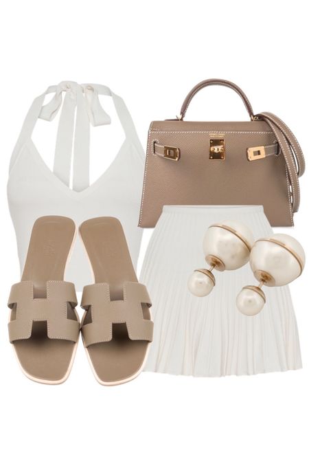 my favorite bag and shoe combination at the moment, taupe kelly and matching oran sandals 👡🤎

#LTKItBag #LTKShoeCrush #LTKFindsUnder100