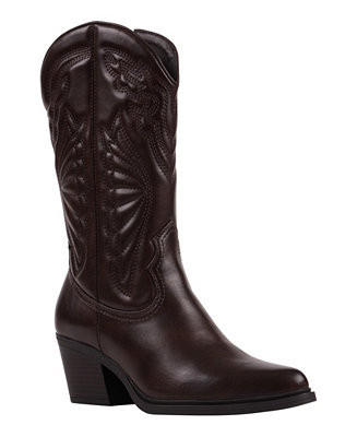 GC Shoes Women's Savannah Western Mid-Calf Boots - Macy's | Macy's