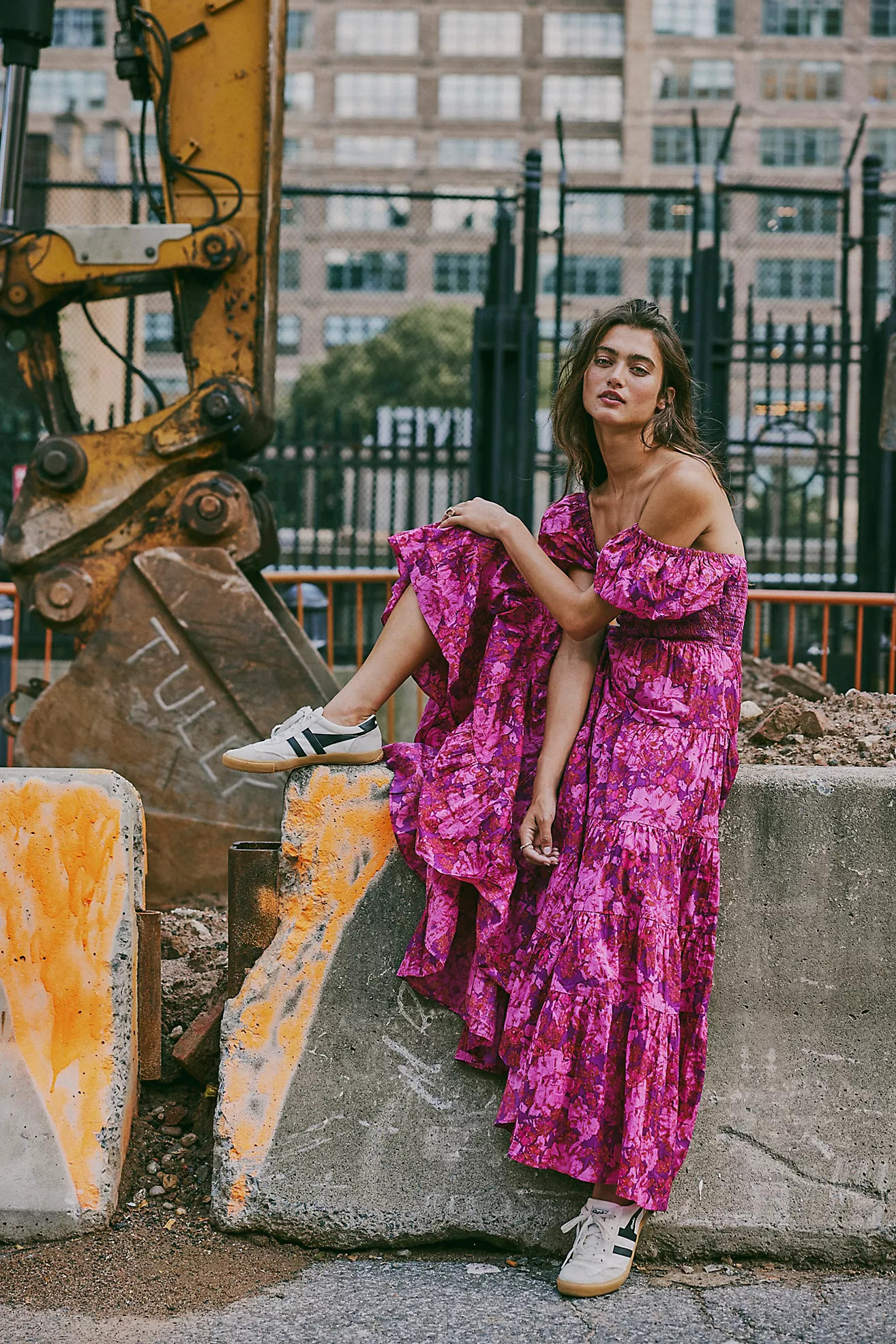 Sundrenched Short-Sleeve Maxi Dress | Free People (Global - UK&FR Excluded)