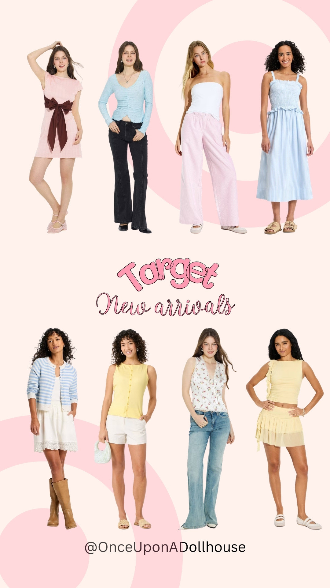Target New arrivals! 

Tops, skirt, shorts, dress, cardigan 

#LTKSeasonal #LTKootd