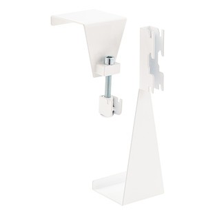 White Elfa Utility Over the Door Hooks | The Container Store