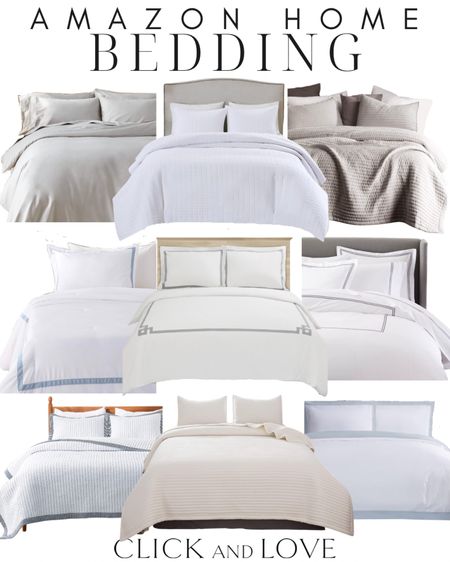 Bedding finds from Amazon! Several great looks for less to update your primary or guest room on a budget 👏🏼

Bedroom, primary bedroom, guest room, bedding, comforter, duvet, neutral bedroom, look for less bedding, budget friendly bedding, modern bedroom, traditional bedroom, Interior design, look for less, designer inspired, Amazon, Amazon home, Amazon must haves, Amazon finds, amazon favorites, Amazon home decor #amazon #amazonhome

#LTKhome #LTKstyletip #LTKfindsunder50