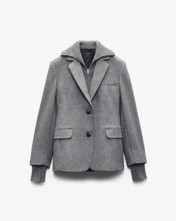 Frank Mixed-Media Blazer | rag & bone