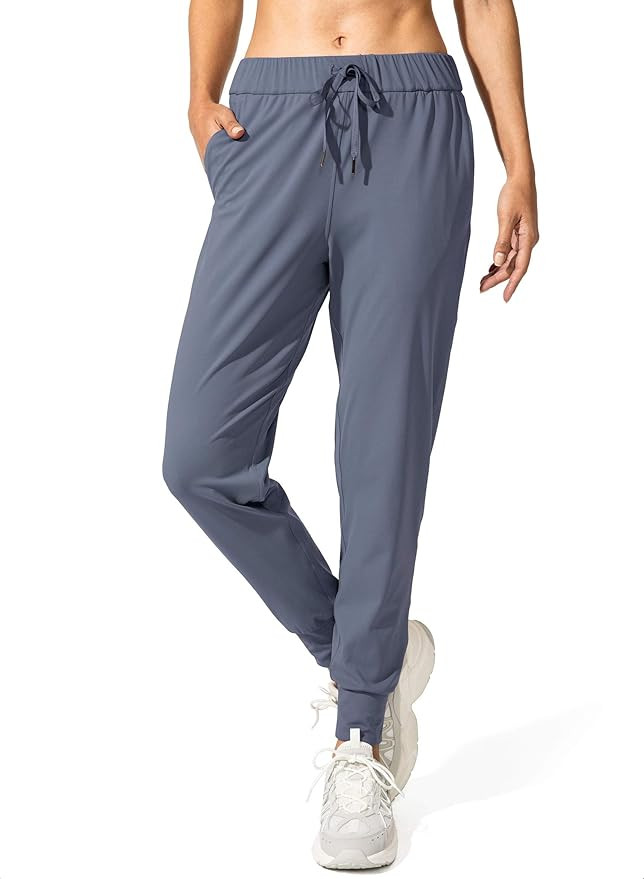 SANTINY Women's Joggers Pants Pockets Drawstring Running Sweatpants for Women Lounge Workout Jogg... | Amazon (US)