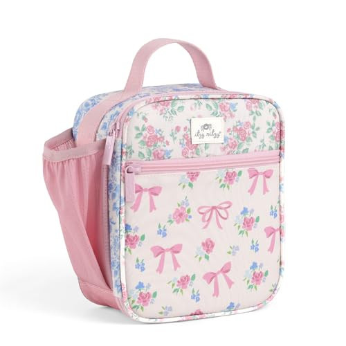 Itzy Ritzy Toddler Lunch Box - Kids Lunch Bag is Insulated and Includes Water Bottle Holder Plus 2 Pockets - Durable, Easy to Clean Lunch Box Toddler Bag (Ribbons & Roses) | Amazon (US)