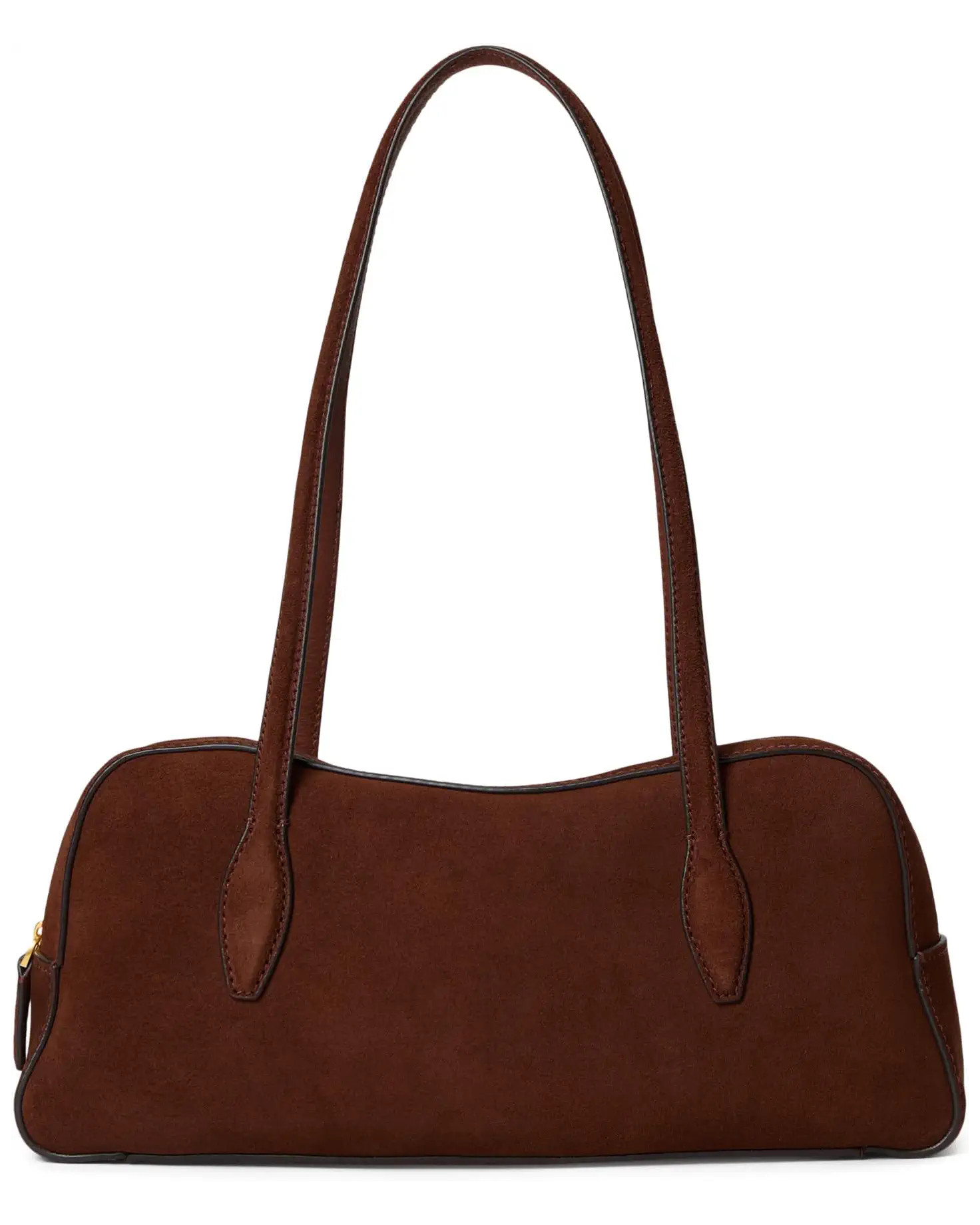 Suede E/W Satchel Shoulder Bag | Zappos