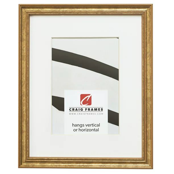 Craig Frames 314GD 20x24 inch Ornate Gold Picture Frame Matted for a 16x20 Photo - Walmart.com | Walmart (US)