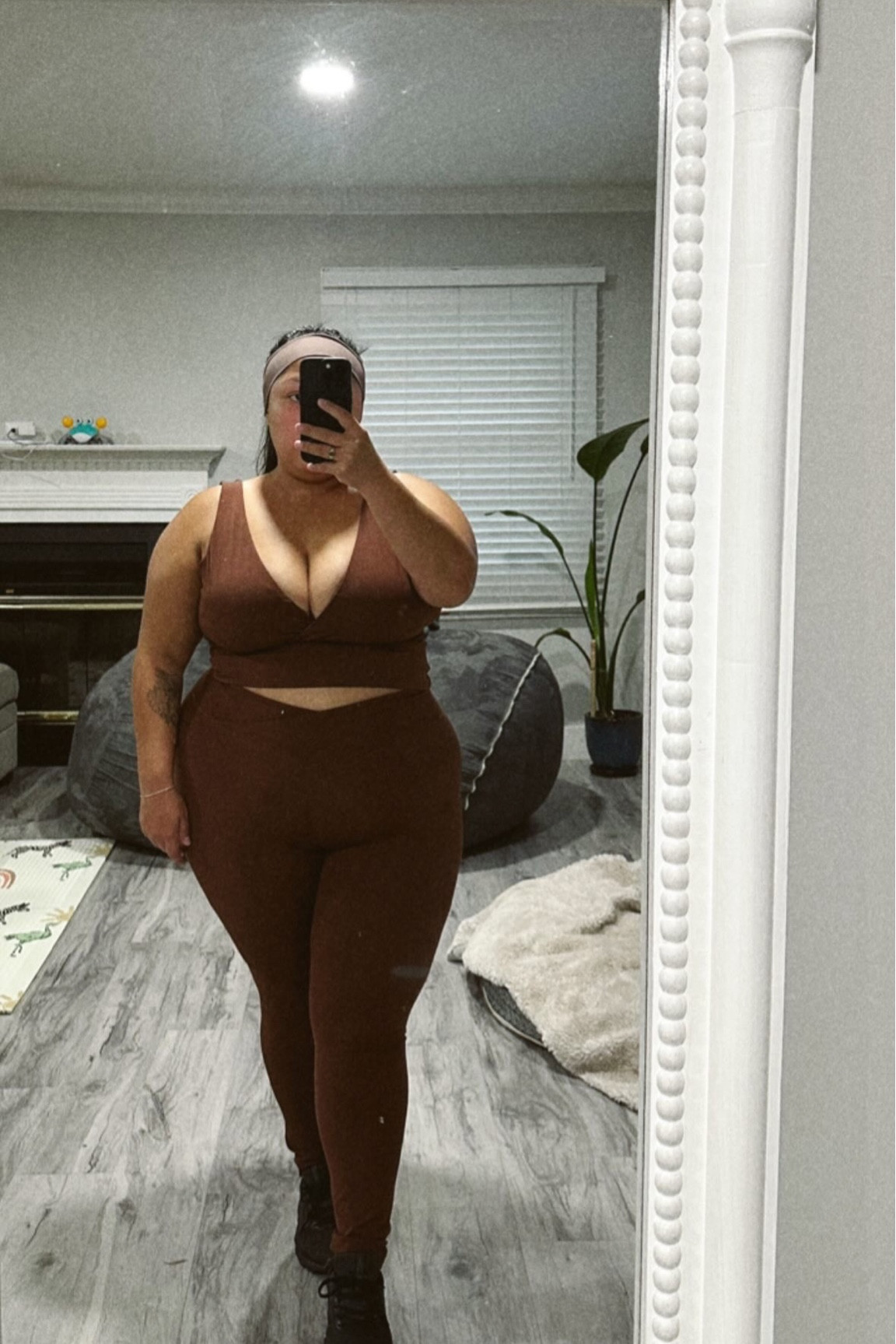 Athletic Set for my plus size girls 

Wearing size 3x as it is a UK size so for all my girls who are a 2x we are a 3x on their site 

#LTKfitness #LTKplussize