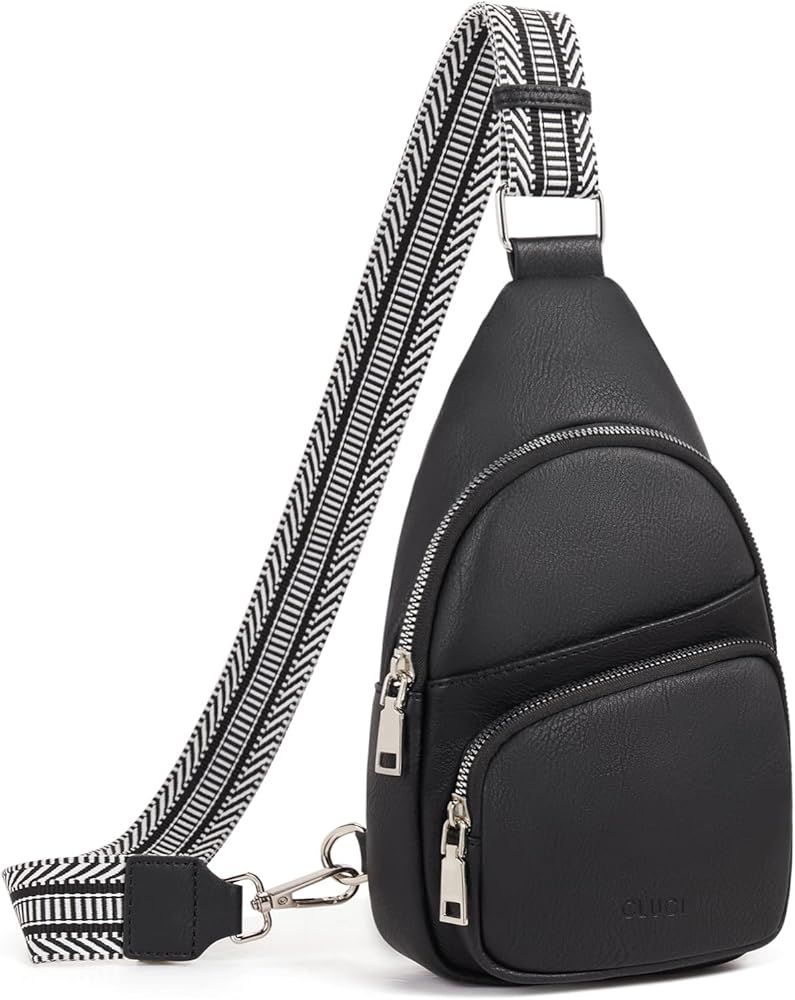 CLUCI Small Sling Bag for Women,Vegan Leather Fanny Pack Crossbody Bags for Women,Che... | Amazon (US)