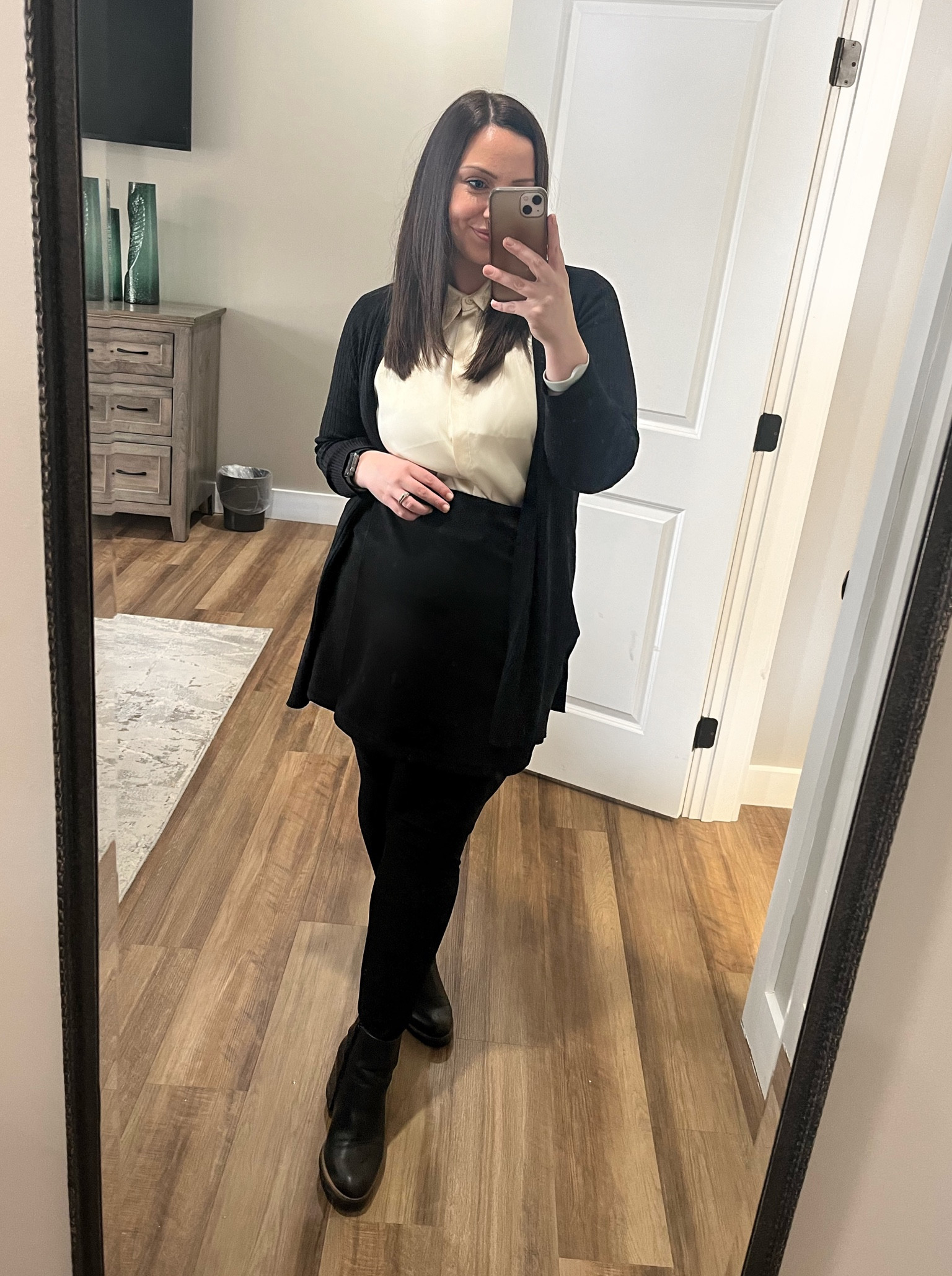 #blairwaldorf meets #wednesday !! Lol #officewear #workwear #workwearunder50 #neutral 