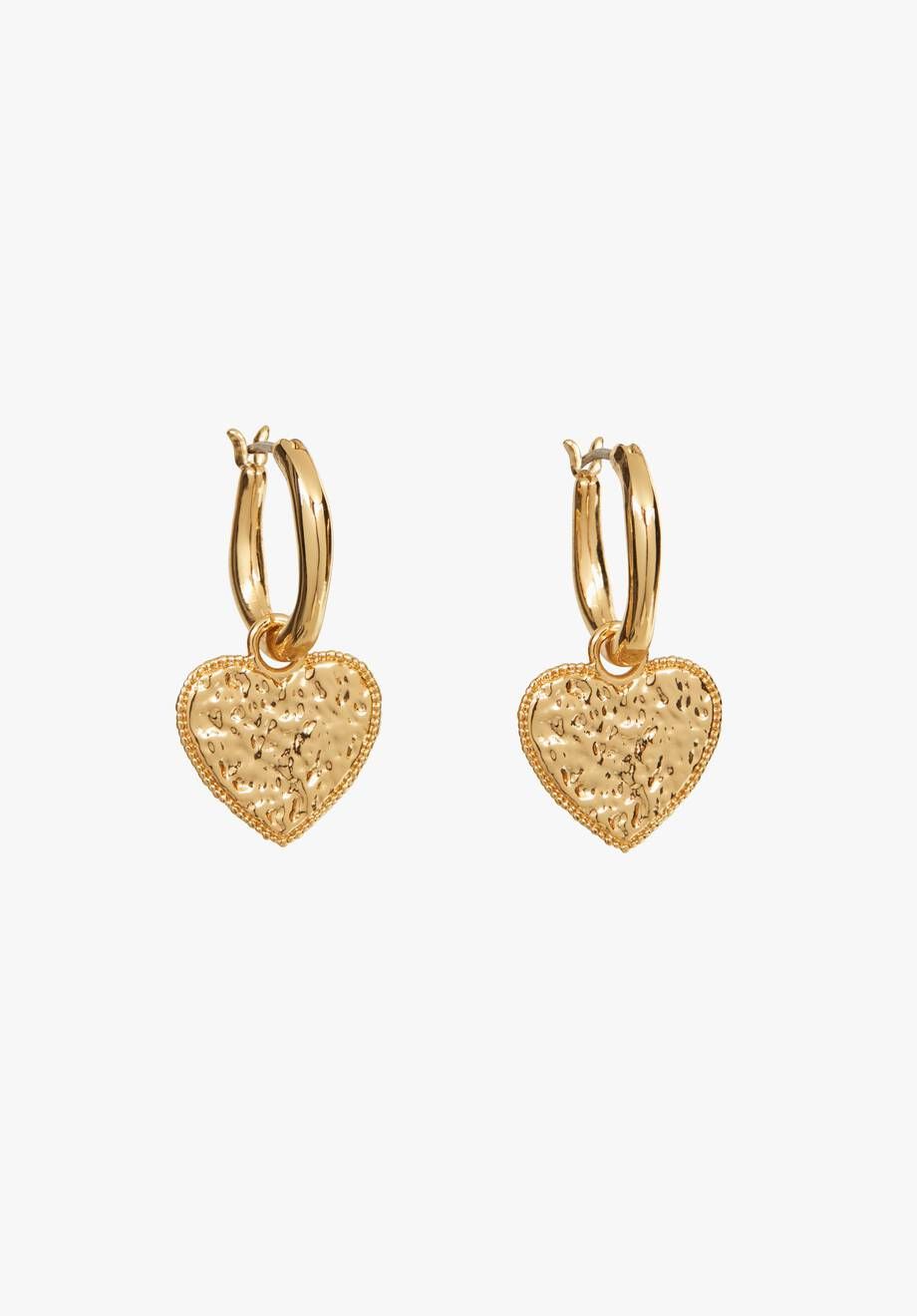 Flora Heart Earrings | Hush Homewear (UK)