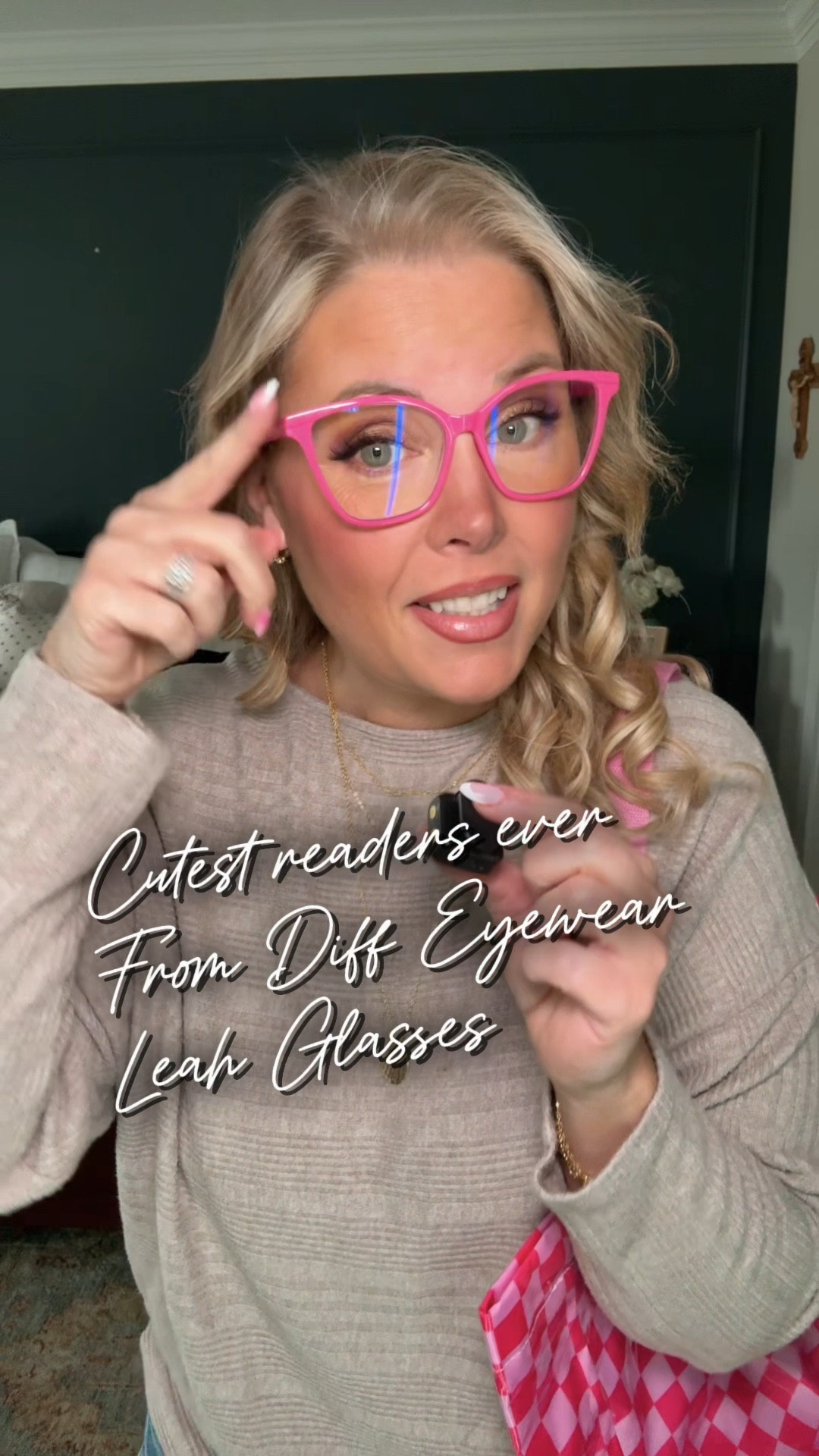 Bubblegum pink and so dang cute 🍬💖 The Leah glasses from Diff Eyewear are giving major girly vibes while protecting my eyes 👓✨ Readers + blue light blocking = a must for screen time #DiffEyewear #LeahGlasses #BubblegumPink #BlueLightGlasses #ReadersGlasses 

#LTKBeauty #LTKOver40 #LTKootd