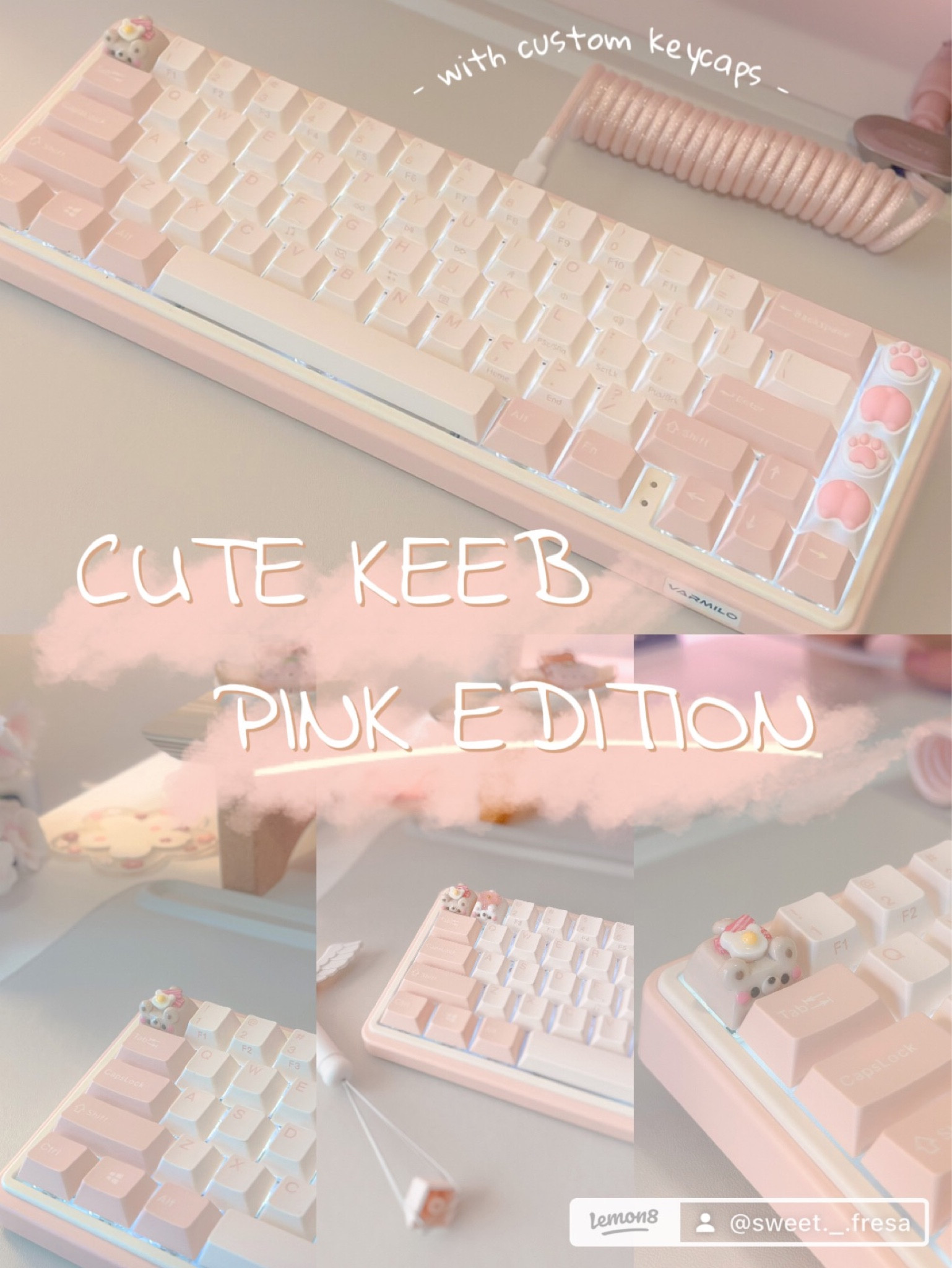 Cute pink keyboard 🌸💕

#LTKhome #LTKBacktoSchool #LTKFind